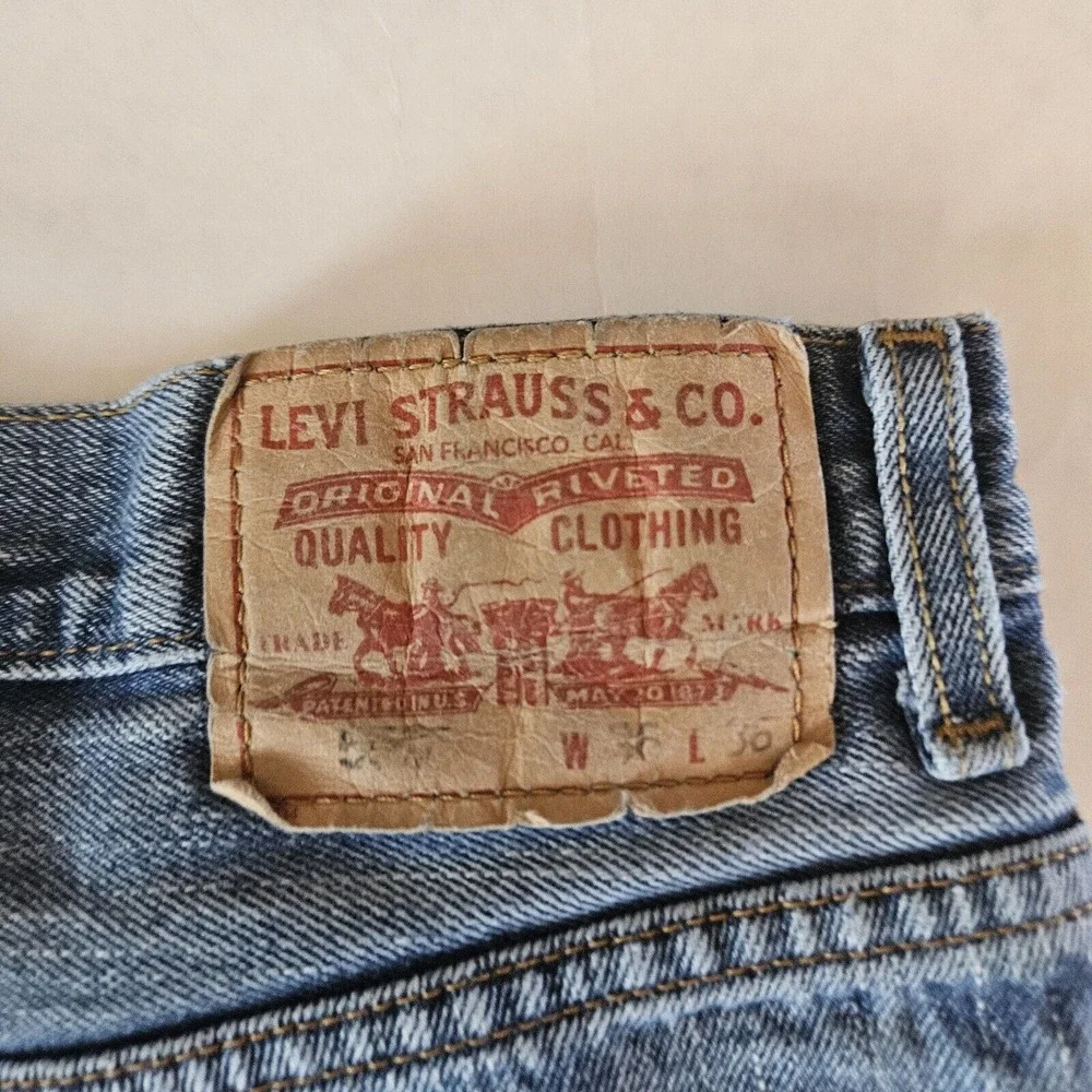 VINTAGE Levis 550‎ Mens 36X36 (34x36) Blue Y2K Relaxed Fit Denim
